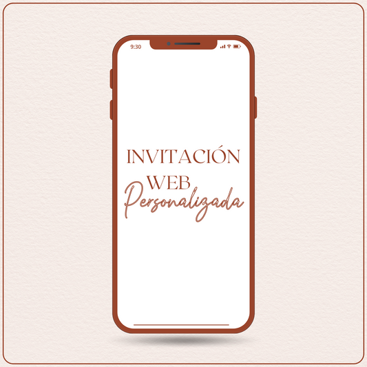 Invitacion Web Personalizada