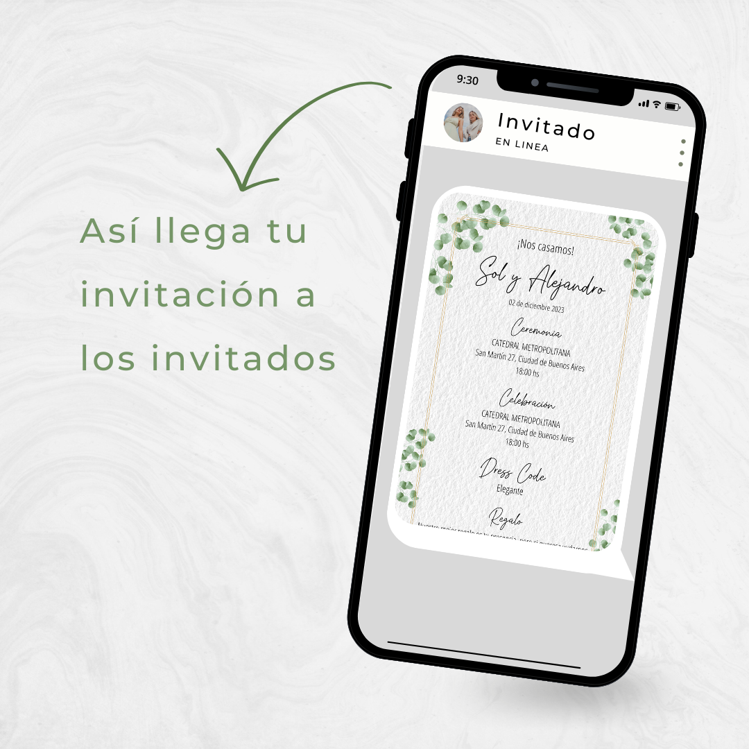 Invitacion Fija Modelo Chubut