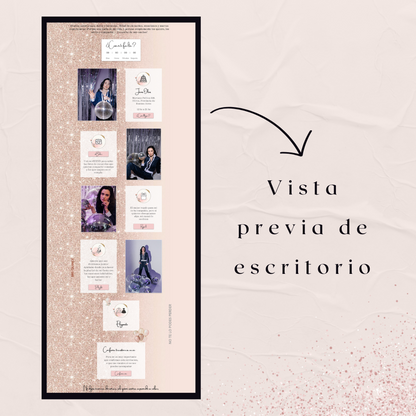 Invitacion Web Modelo Fannie + Save the date